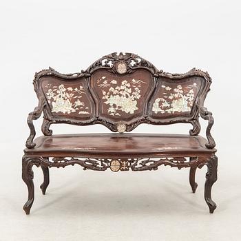 Furniture set, four pieces, China, first half of the 20th century.