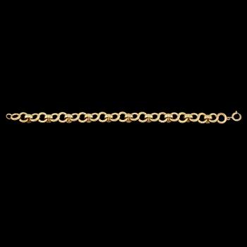 ARMLÄNK, silver, Göteborg, 1950. Vikt 33 g.