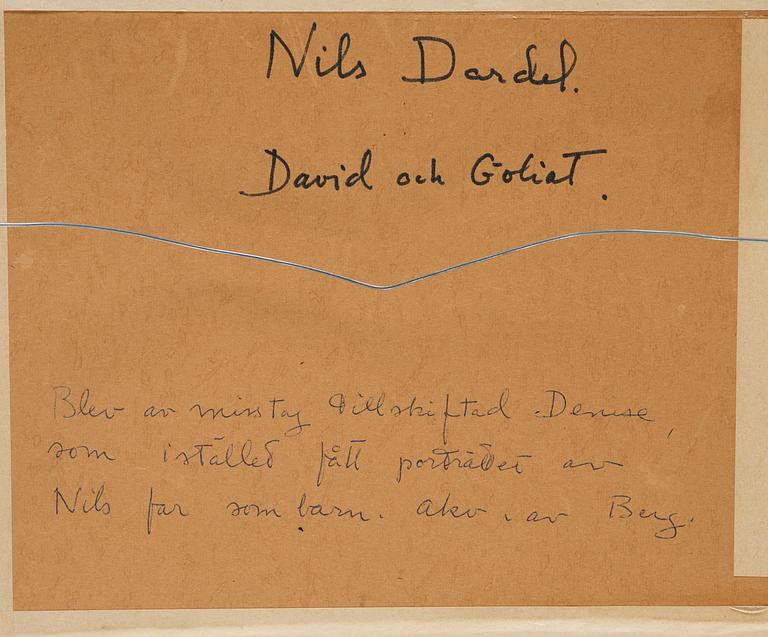 Nils von Dardel, David and Goliath.