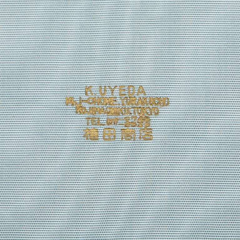 CIGARRETTETUI, sterlingsilver, K.Uyeda, Japan, 1900-tal. Vikt ca 157g.