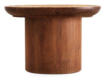 449. An Axel Einar Hjorth 'Utö' stained pine sofa table, Nordiska Kompaniet 1930's.