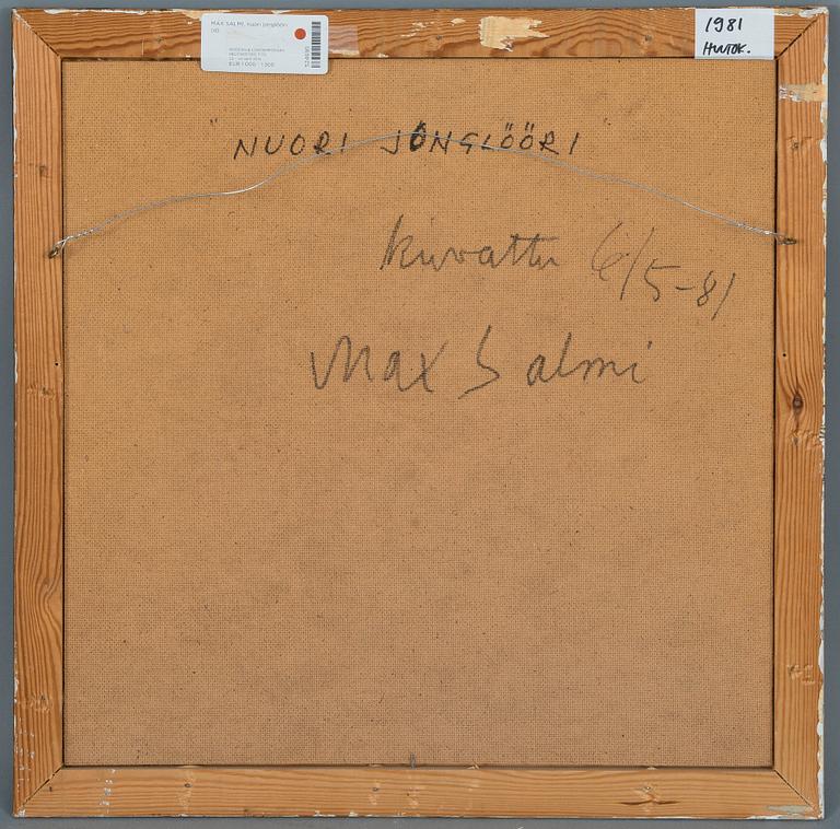 Max Salmi, "THE YOUNG JUGGLER".