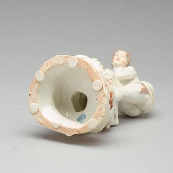 A Ludwigsburg porcelain figure, Germany, 18th Century.