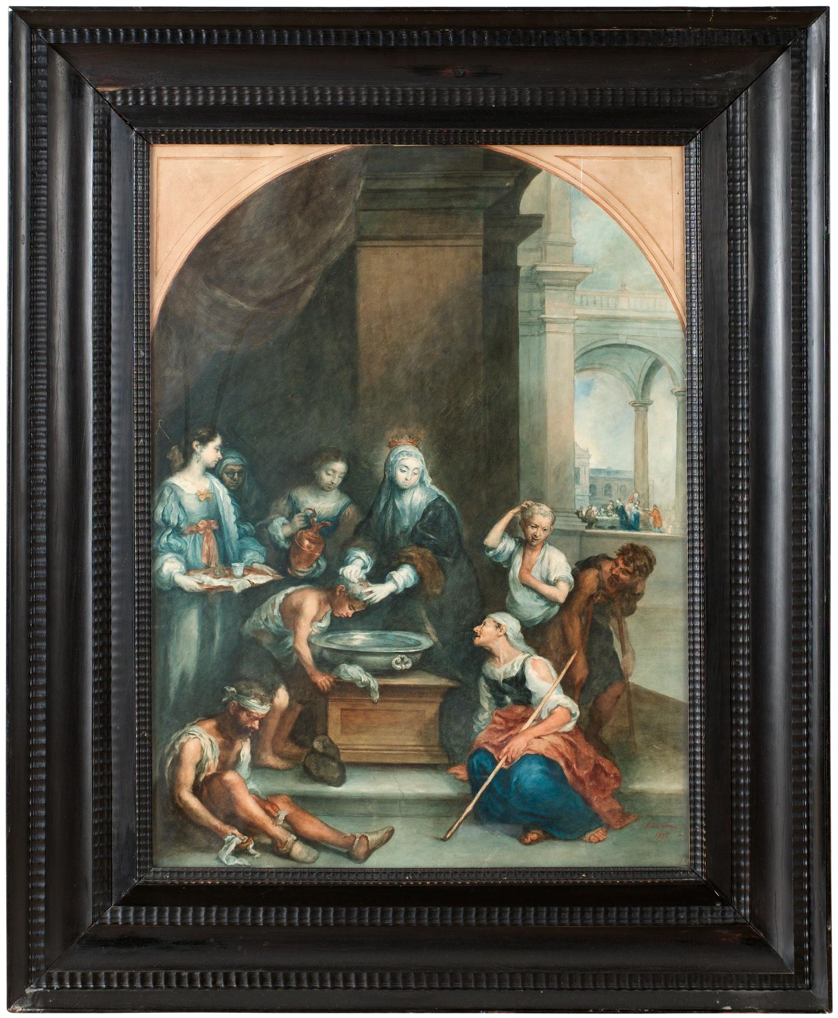 Alejandro De Grau Figueras, Biblical scene.