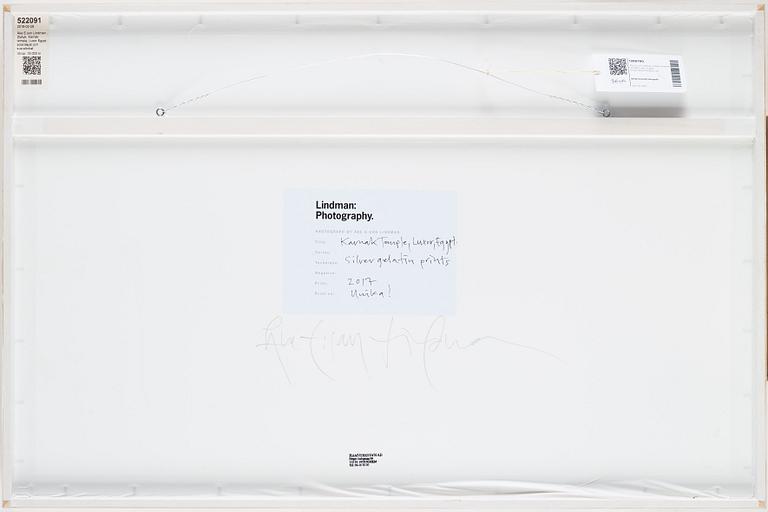 Åke E:son Lindman, Diptyche photograph unique signed on verso.