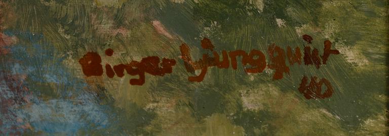 Birger Ljungquist, "Skärgårdslandskap".