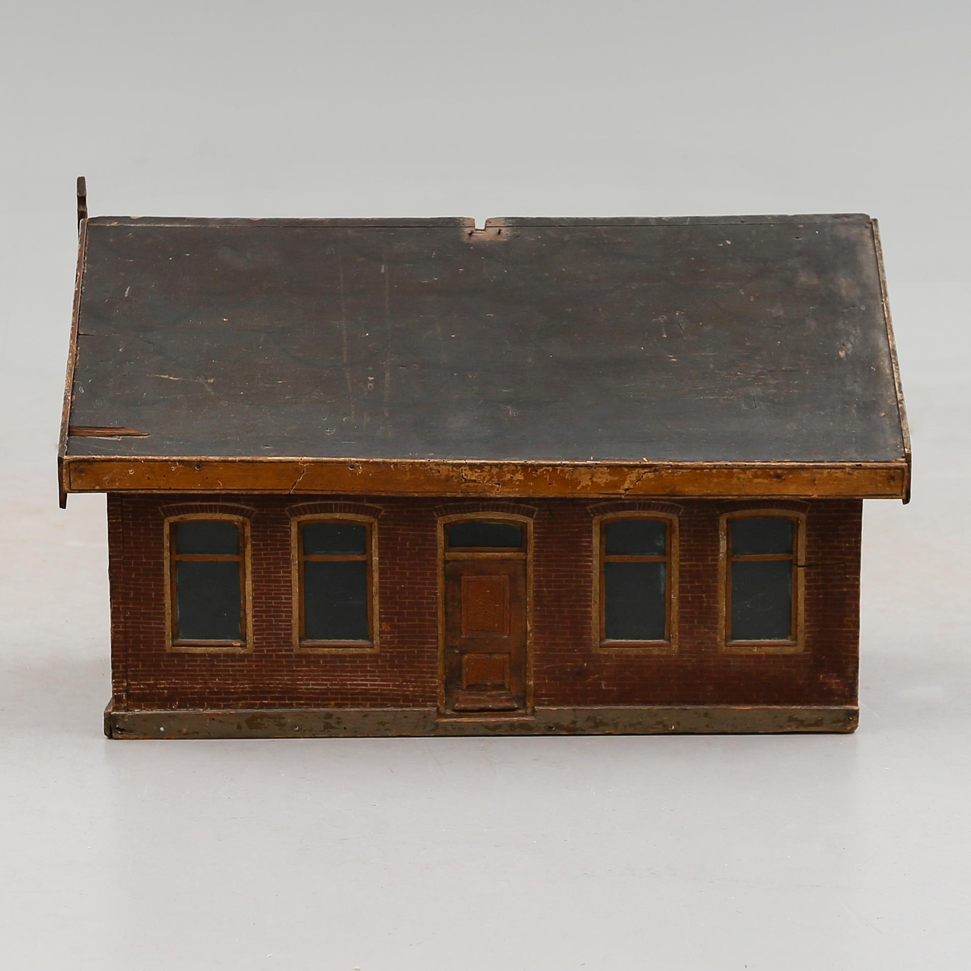 DOCKSKÅP, målat trä, 1900-tal.