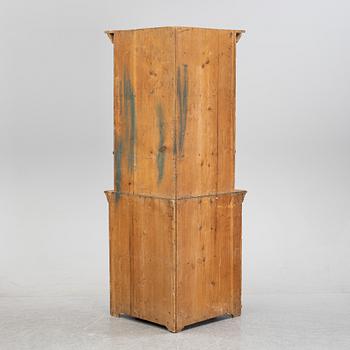 Skänkskåp, allmoge, Hälsingland, daterat 1831.