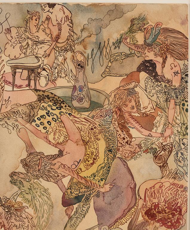 Fredrik Söderberg, 'Snowdrops from a Curate's Garden 1, The Hidden Landscape of the Subconscious 1'.