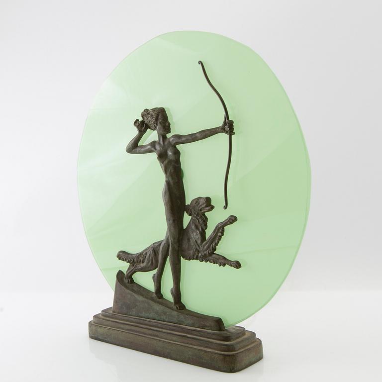 Table lamp Art Deco, first half of the 20th century.