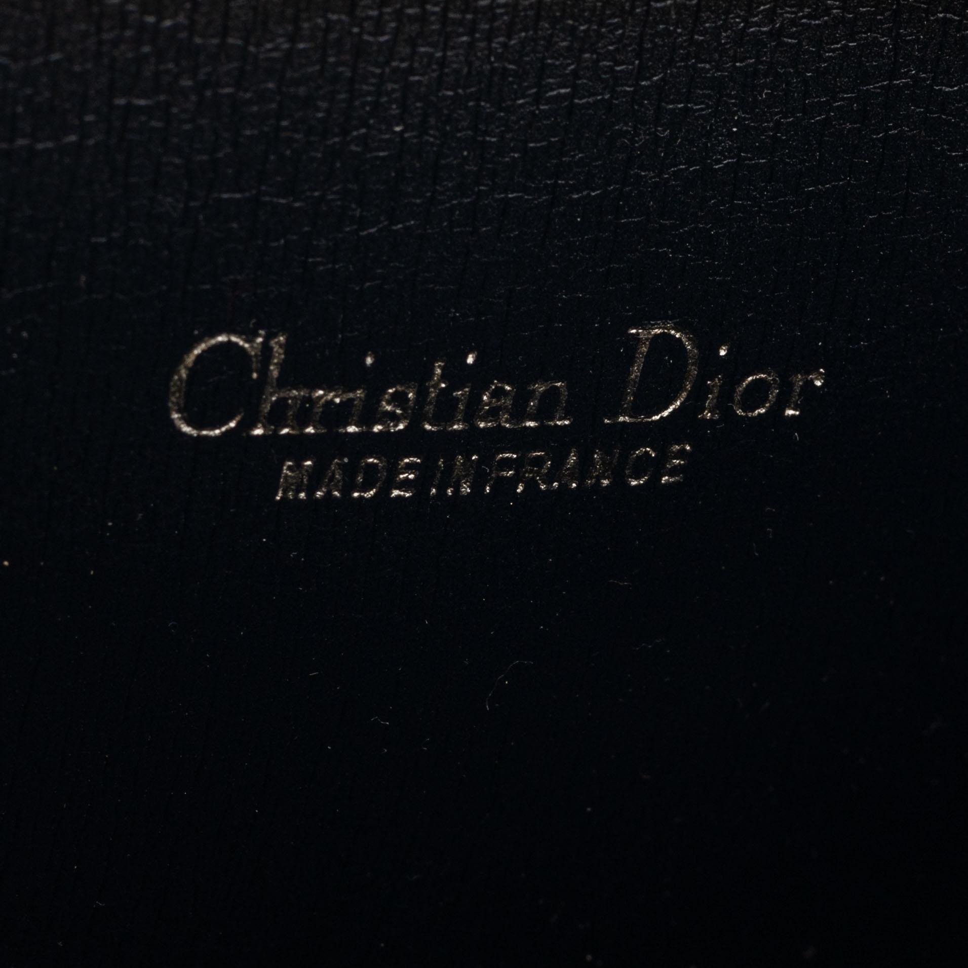 Christian Dior, två st kuvertväskor, vintage.