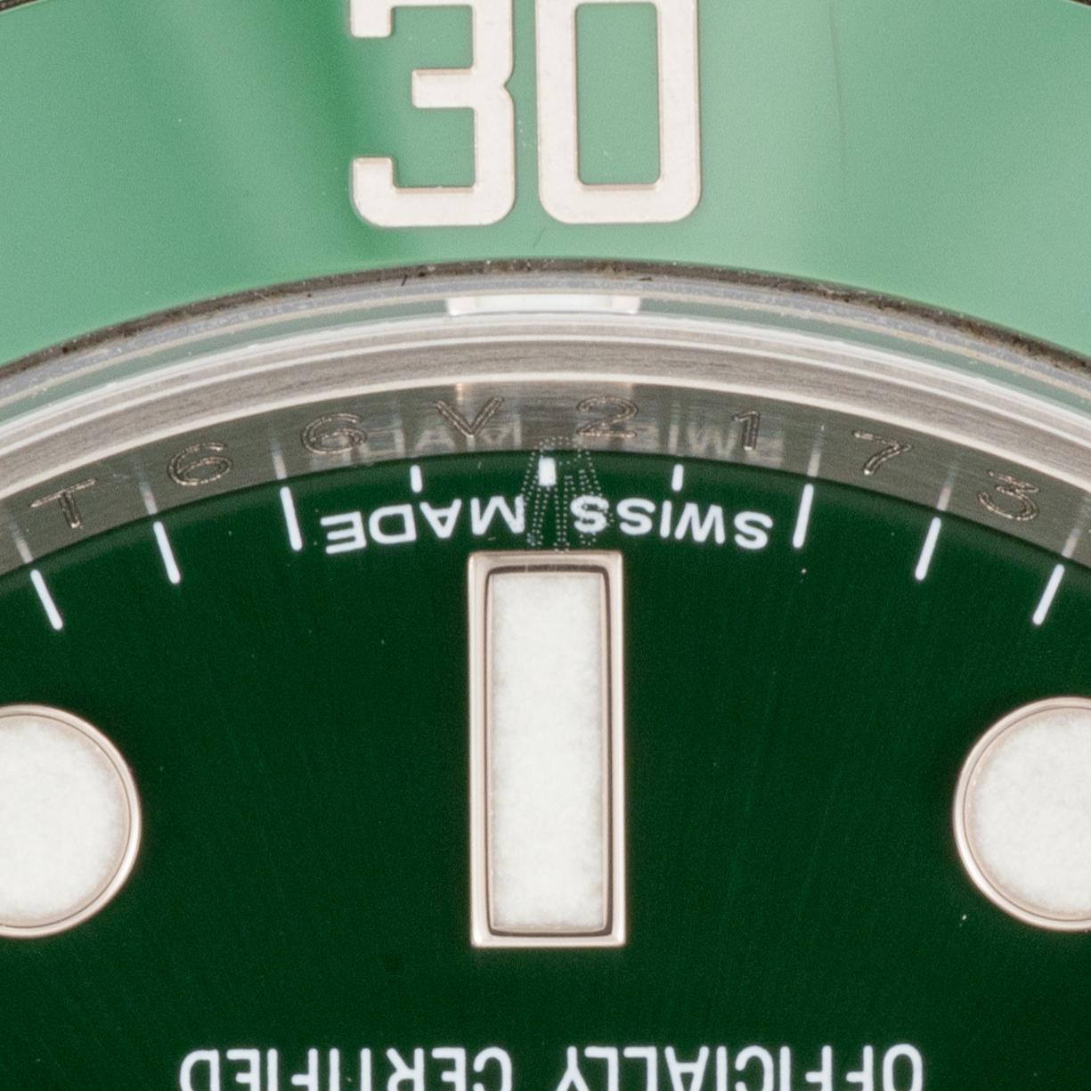 Rolex, Oyster Perpetual Date, Submariner, "Hulk", wristwatch, 40 mm.