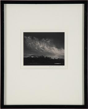 Pentti Sammallahti, fotografi signed and dated 74.