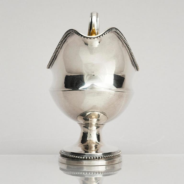 Petter Eneroth, såssnipa, silver, Stockholm 1785. Gustaviansk.