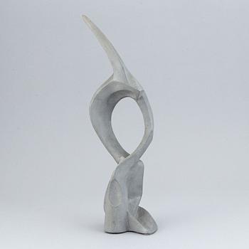 A JOHAN HELMER ZACKRISSON, "JACK ZAN" polished aluminium sculpture, signed.