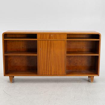 A bookcase with cabinet, Swedish Modern, 1940's.