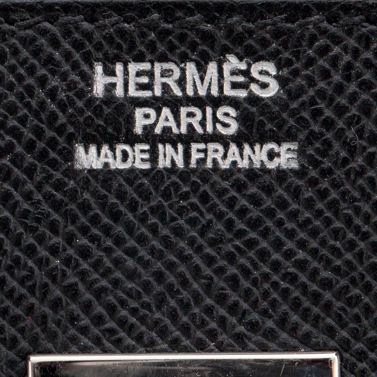 HERMÈS, a epsom black handbag, "Birkin 35".