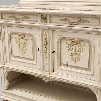 a Louis XVI-style sideboard from the 20th century.