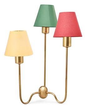 542. Av Josef Frank brass table lamp, Svenskt Tenn, model 2468.