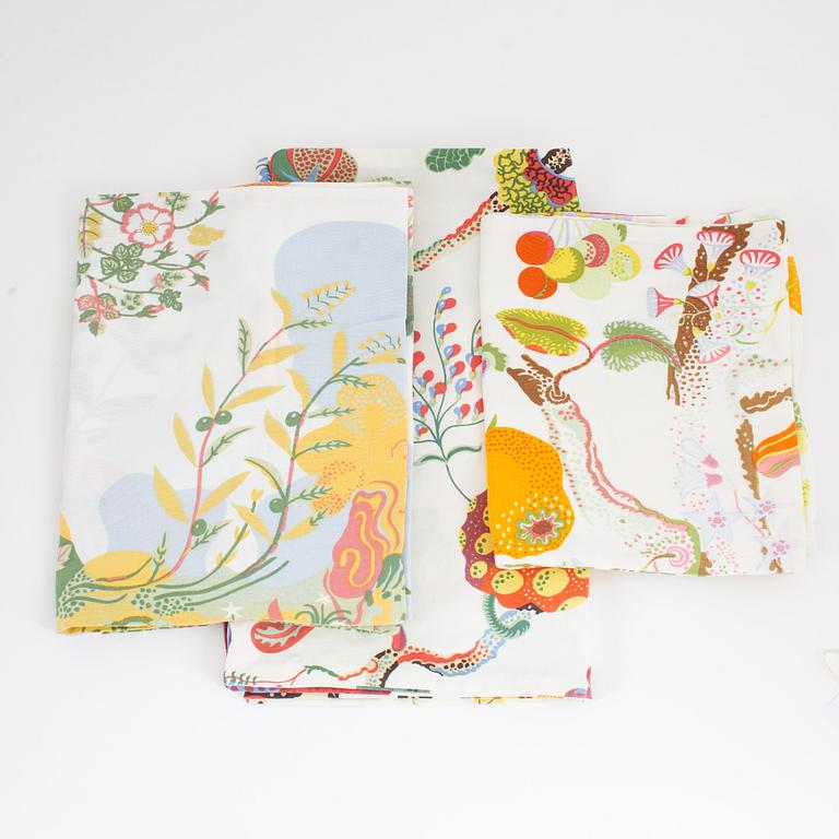 Josef Frank, fifteen decorative pillow covers, Firma Svenskt Tenn.