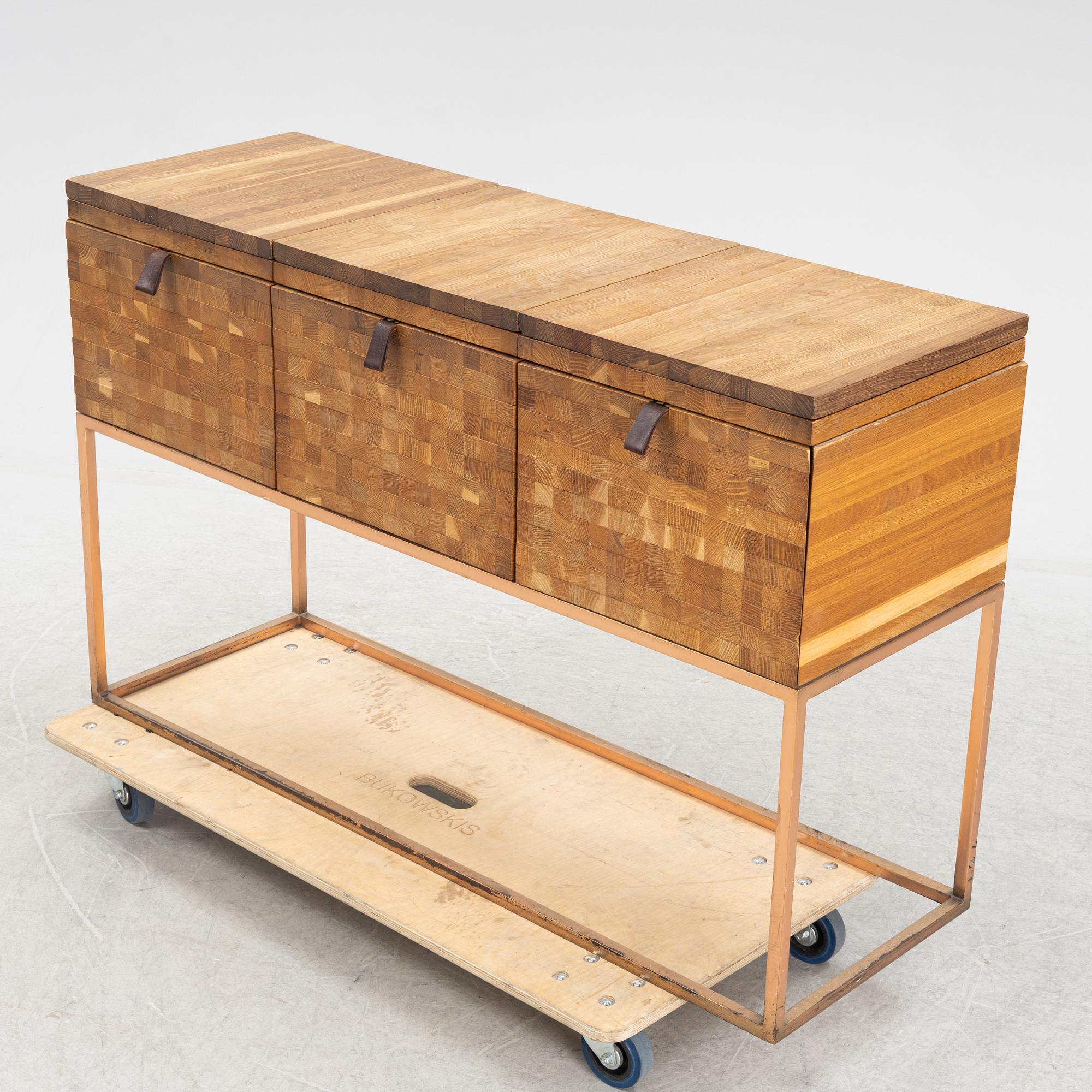 Jonas Lindvall, a oak sideboard.