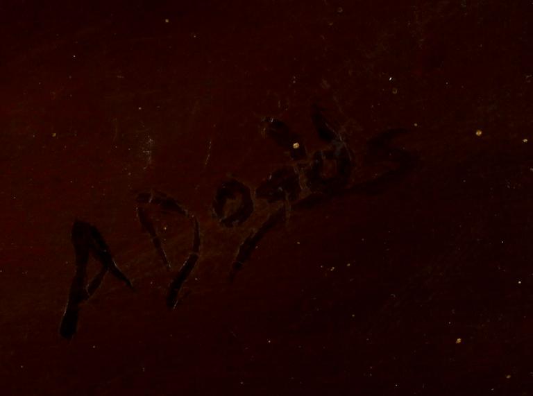 OKÄND KONSTNÄR, olja på duk, sign A Dodds, England 1800-tal.