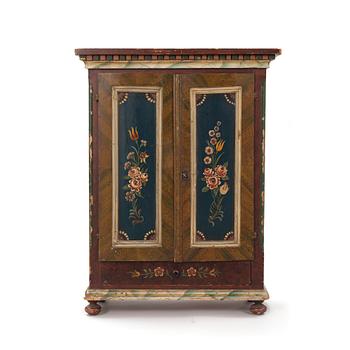 SKÅP, allmoge. 1800-tal.