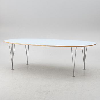 Bruno Mathsson & Piet Hein, matbord, "Superelips", Mathsson International.