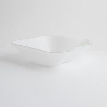 Alvar Aalto, "Aalto-blomman", 4 delar, glas, Iittala, Finland.