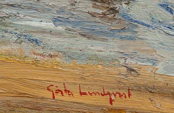 GÖSTA LINDQVIST, olja på duk, signerad och daterad, 1974.