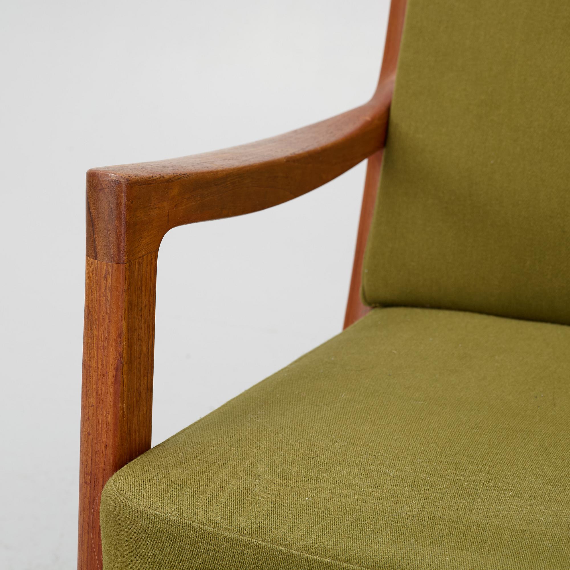 Ole Wanscher, sofa, "Senator", France & Son, Denmark, 1950s/60s.