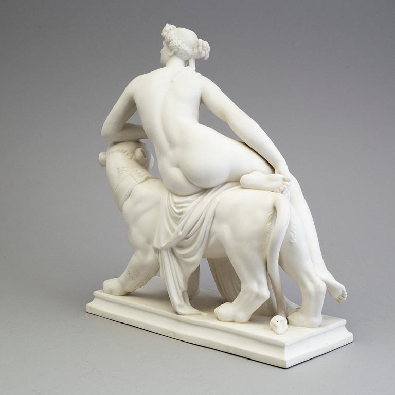 A PARIAN FIGURE, after J H von Danecker, Gustafsberg 1890.