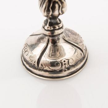 Wine cooler, silver, Gustaf Dahlgren (active 1845-1875 in Malmö), 1871.