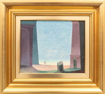 Sven Jonson, oil on canvas, signed and dated -55.