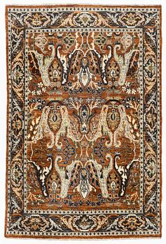 A carpet, Gabbeh, Morocco, ca 252 x 169 cm.