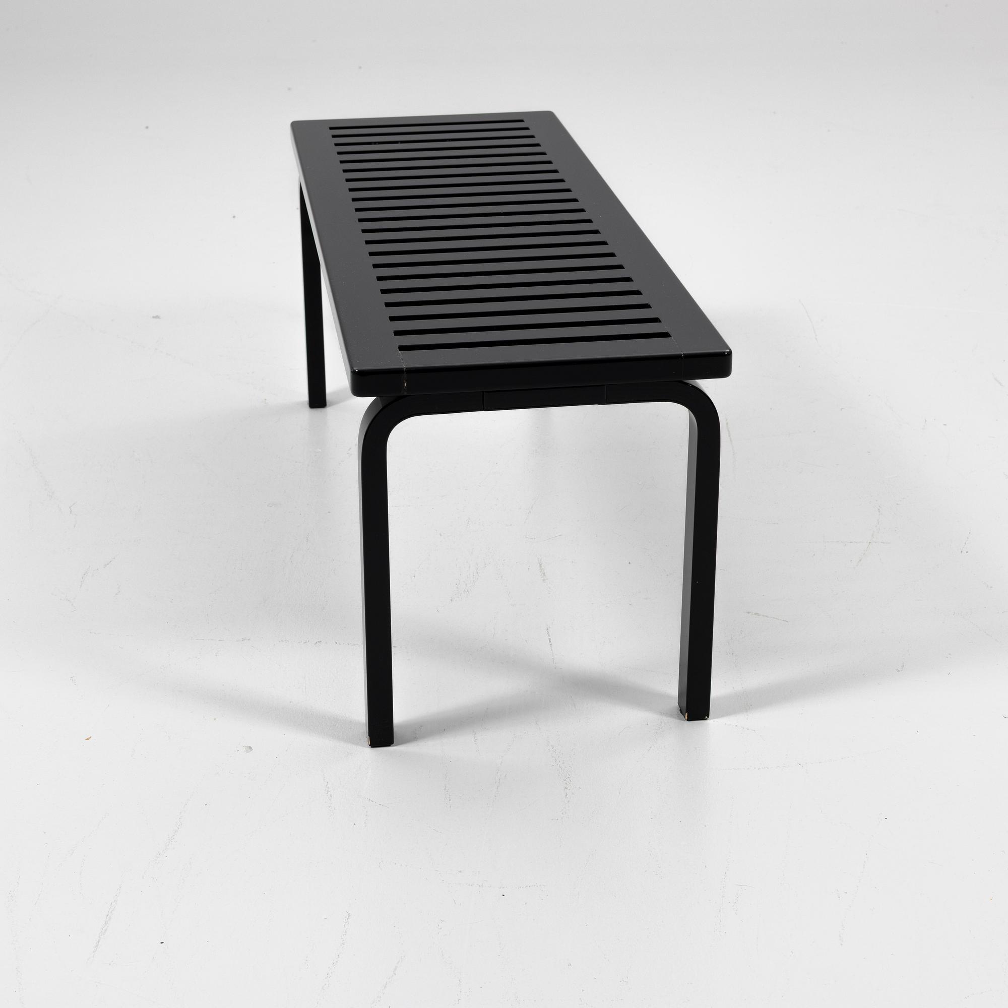 Alvar Aalto, Bench, 153A, Artek, Finland, 2000s.