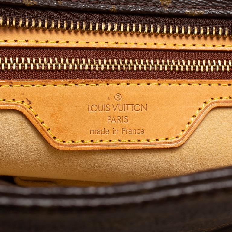 LOUIS VUITTON, a monogram canvas 'Luco' bag.