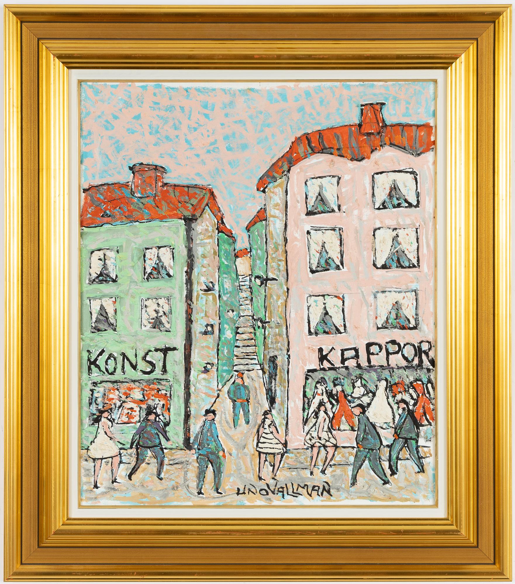 Uno Vallman, Flanörs.