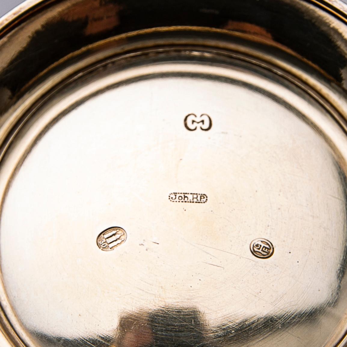 Bowl, silver, Christian F. Heise, Joh. H. Paulsen, Denmark, 1925.