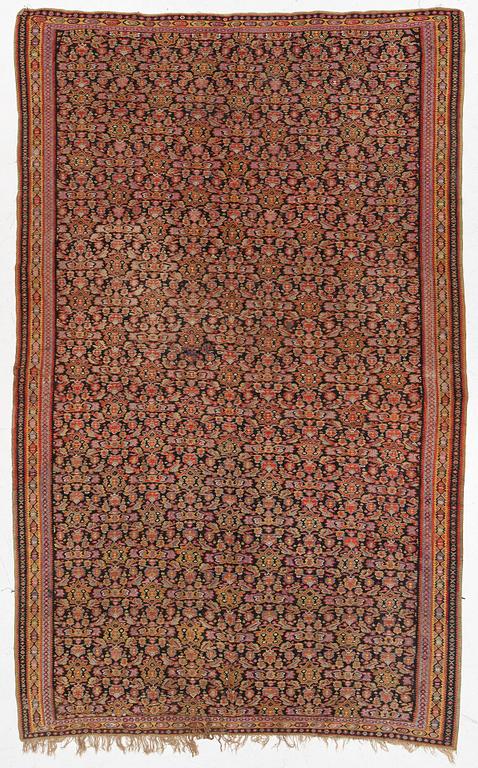 Carpet, kilim, Senneh, semi-antique. approx. 330 x 210.