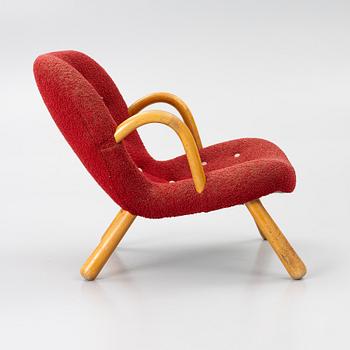 Scandinavian Modern, fåtölj, Musling/Clam Chair, 1940/50-tal.