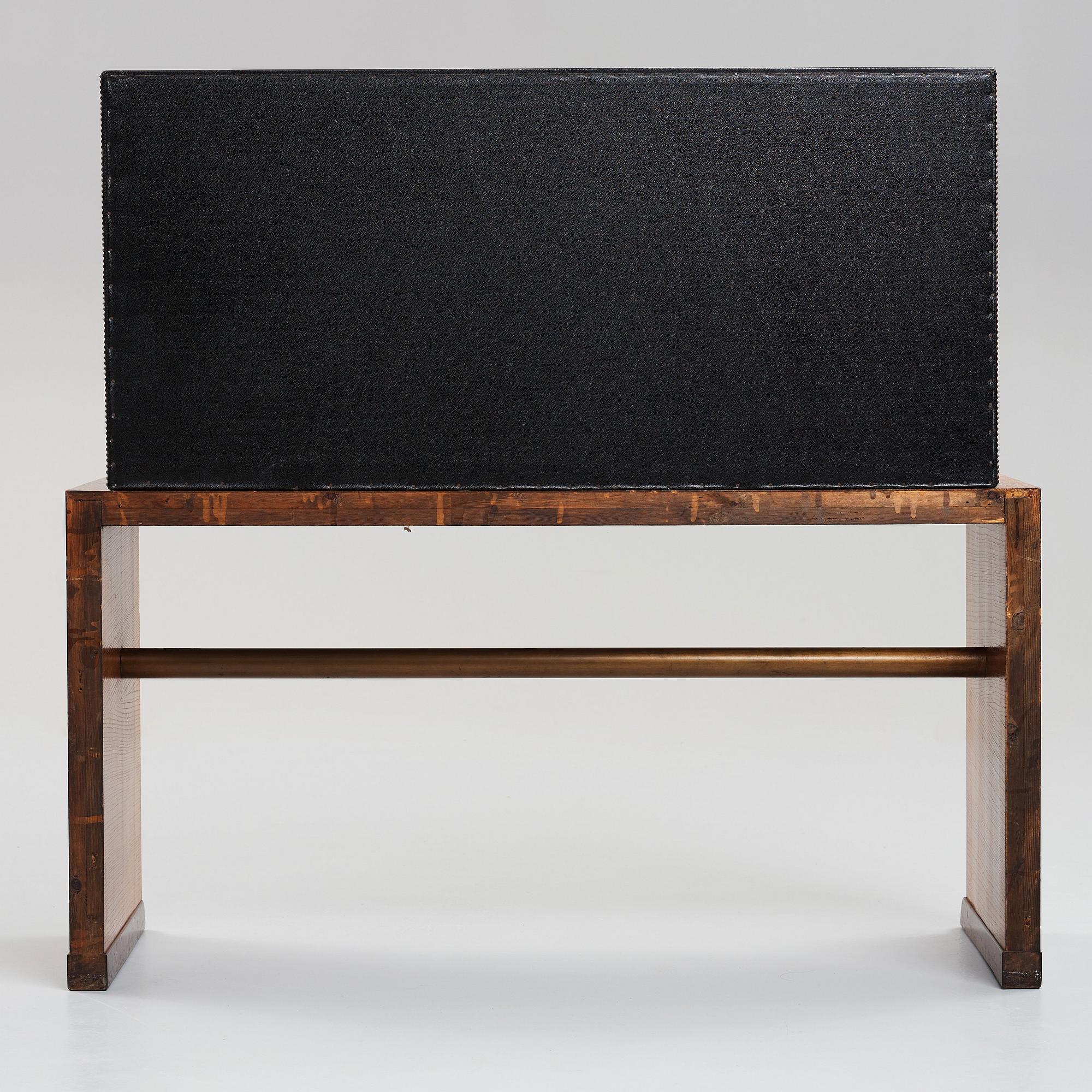 Otto Schulz, a Swedish Modern cabinet on stand by Boet, Gothenburg 1930-40's.