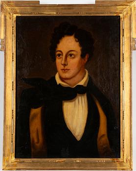 Unknown artist, early 19th century, Portrait of Lord Byron (according to information).