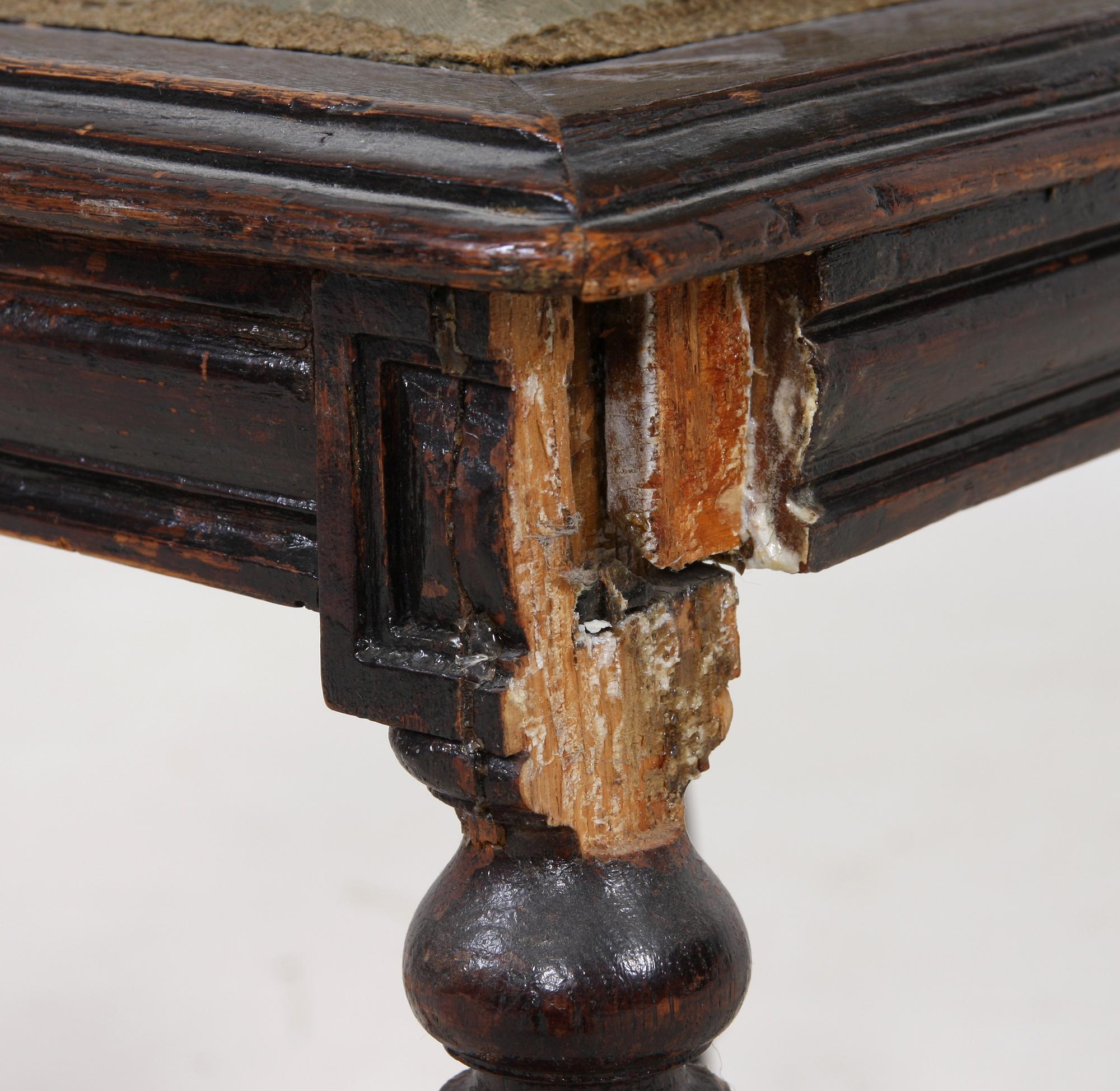 STOLAR, 6 st, nyrenässans, 1800/1900-tal.