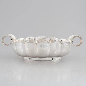 Adolf Mogler, jardinjär, silver, Art Déco, Heilbronn, Tyskland omkring 1925.