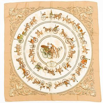 HERMÈS, "La Promenade de Longchamps", scarf.