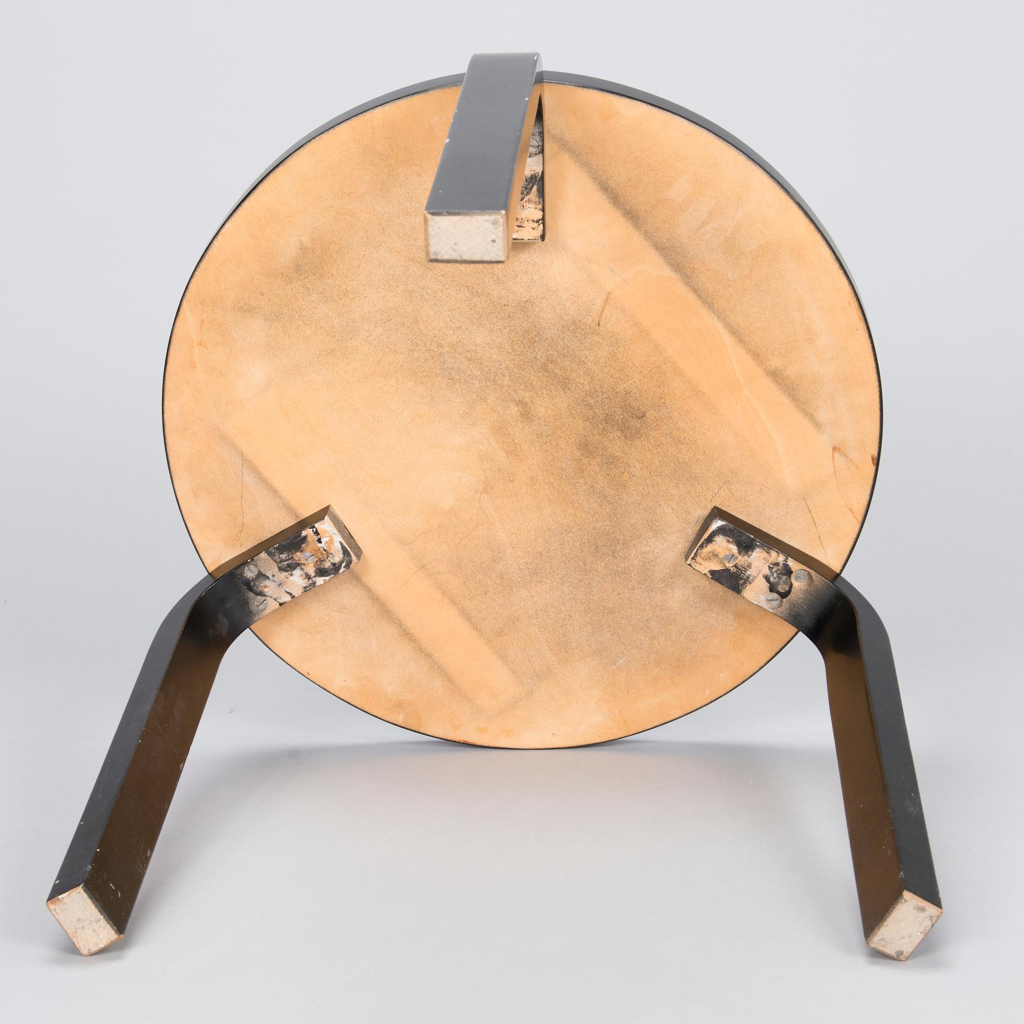 ALVAR AALTO, a late 20th century '90D' table for Artek.