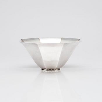 Wiwen Nilsson, a sterling silver bowl, Lund Sweden 1941.