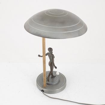 An Art Deco Table Lamp, 1920s-30s.