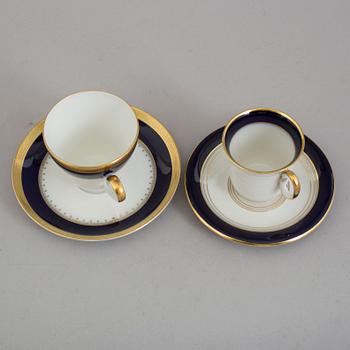 A coffee and dinner service, by Krautheim, Germany.
